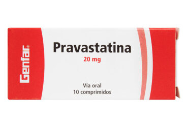 PRAVASTATINA 20 MG 10 TABLETAS GF