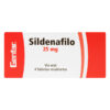 SILDENAFIL 25 MG 4 TABLETAS GF