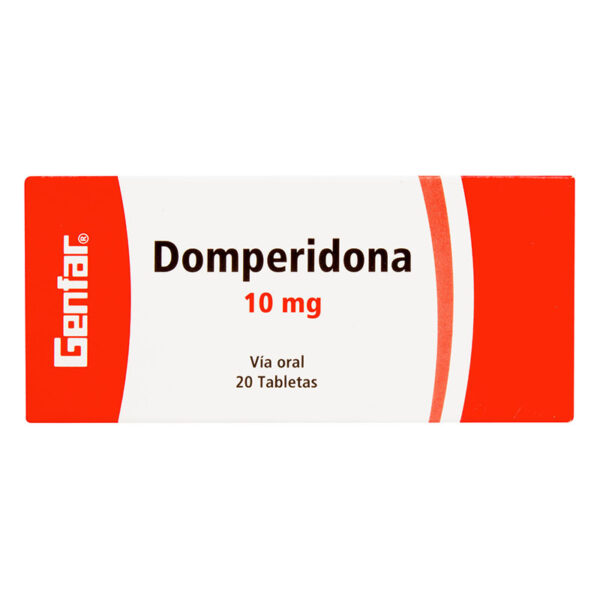 DOMPERIDONA 10 MG 20 TBS GF(P)3322