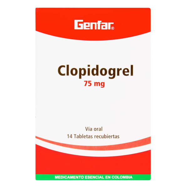 CLOPIDOGREL 75 MG 14 TABLETAS GF(M)17913