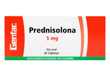 PREDNISOLONA 5 MG 30 TABLETAS GF