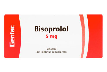 BISOPROLOL 5 MG 30 TABLETAS GF(P)21039