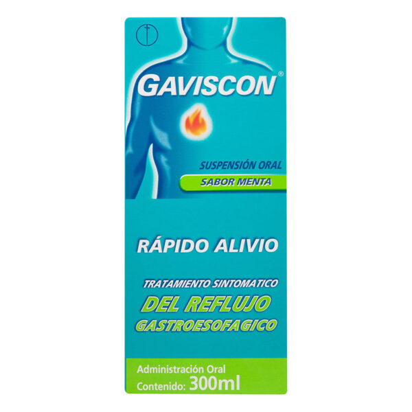 GAVISCON SUSPENSION MENTA 300 ML