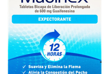 MUCINEX 600 MG 20 TBS