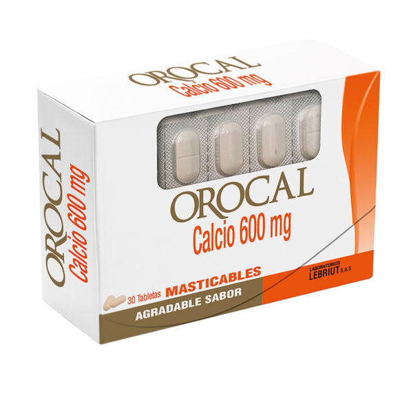 OROCAL CALCIO 600MG 30 TBL