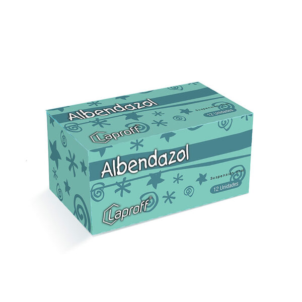 ALBENDAZOL 12 UNIDADES SUSPENSION LAPRFF
