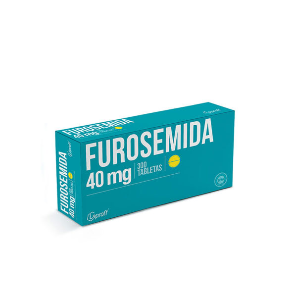 FUROSEMIDA 40 MG X 300 TABLETAS