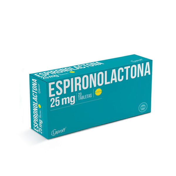 ESPIRONOLACTONA 25MG LAPROFF