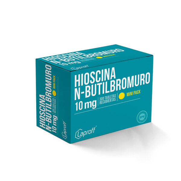 HIOSCINA BUTILBROMURO LAPROFF 10MGX300TBL