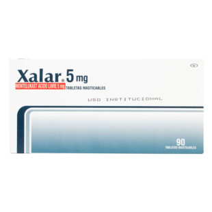 XALAR 5 MG 90 TABLETAS(A)