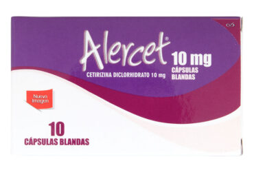 ALERCET 10 MG 10 TABLETAS (3%+)(PAE)