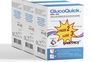 TIRAS REA.GLUCOQUICK 50 PG 2 LL3(A)(3%+)