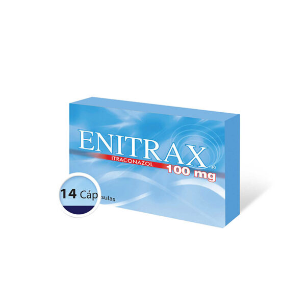 ENITRAX 100 MG 14 CAPSULAS