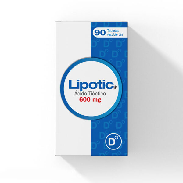 LIPOTIC 600 MG 90 TABLETAS (A)(PAE)