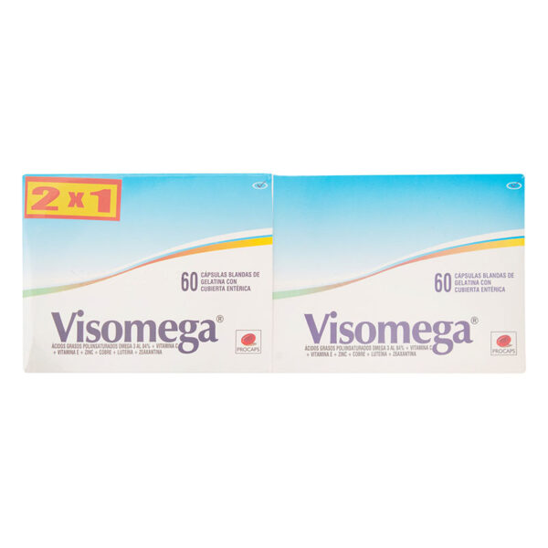 VISOMEGA 60 CAP.BLANDAS PC 2X1(A)(PAE)