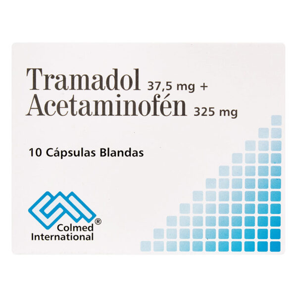 TRAMADOL 37.5 MG+ACETAM.325 MG 10CAPS PC