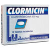 CLORMICIN 500 MG 10 TABLETAS
