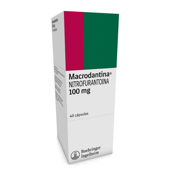 MACRODANTINA 100 MG 40 CAP.(3%+)