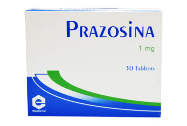PRAZOSINA 1 MG 30 TABLETAS EX