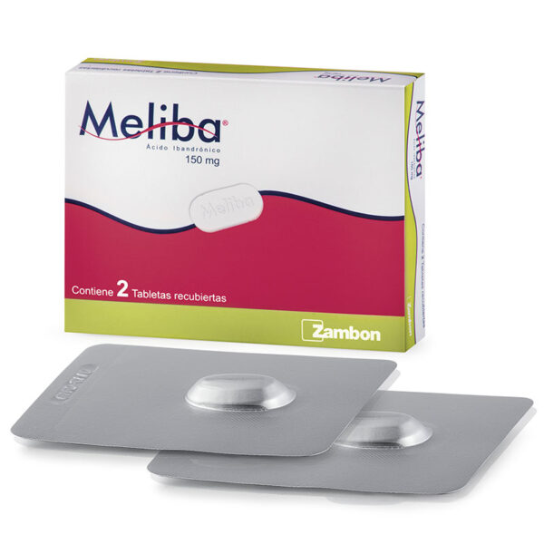 MELIBA 150MG 2 TABLETAS