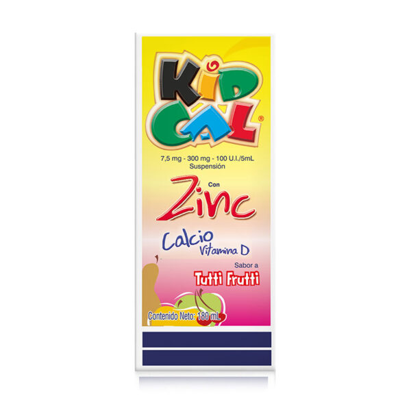 KIDCAL SUSP.180 ML TUTIFRUTTI (3%+)