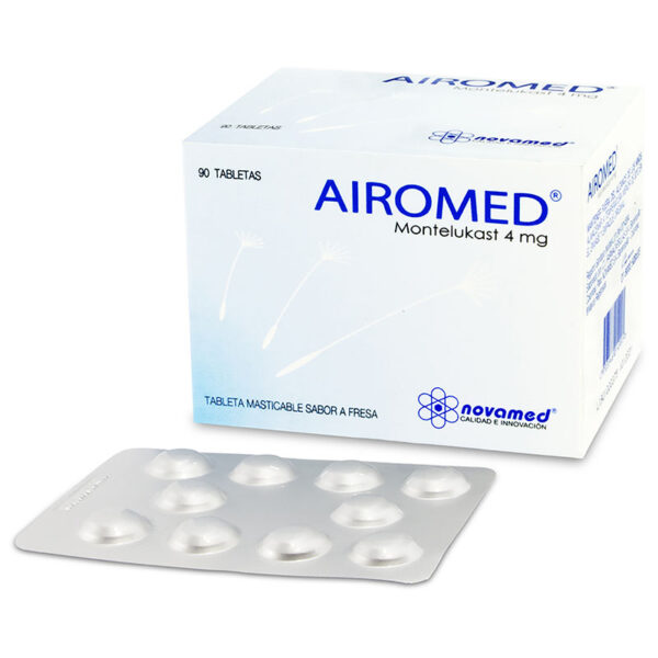 AIROMED 4 MG 90 TABLETAS (A)