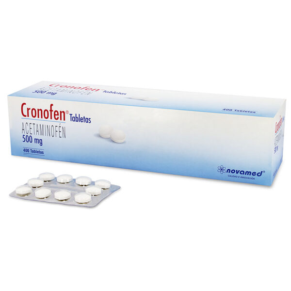 ACETAMINOFEN CRONOFEN 500 MG 400 TABS(A)