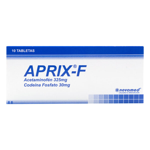 APRIX F 325/30 MG 10 TABLETAS