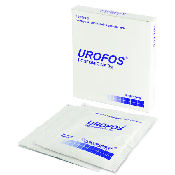 UROFOS FOSFOMICINA 3 GR 2 SOBRES(P)37484