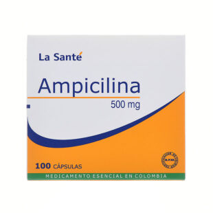 AMPICILINA 500 MG 100 CAPSULAS LS
