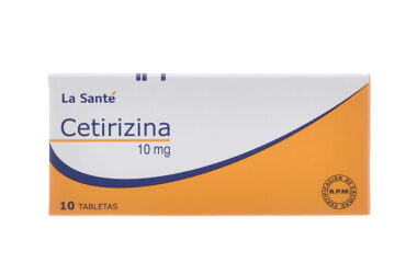 CETIRIZINA 10 MG 10 TABLETAS LS