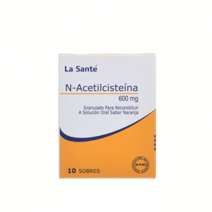 N-ACETILCISTEINA 600 MG X10 SBR
