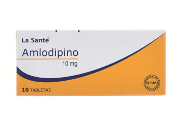 AMLODIPINO 10 MG 10 TABLETAS LS
