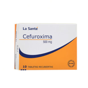 CEFUROXIMA 500 MG 10 TABLETAS LS