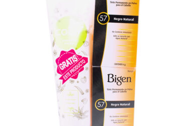 2 TINTES BIGEN NO.57 GRATIS CHAMPU COLBY