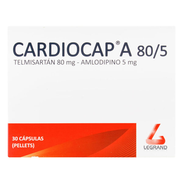 CARDIOCAP A 80/5MG 30TBS (A)(P)91416(SC)