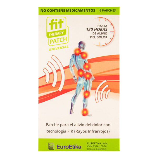 PARCHE FIT THERAPY UNIVERSAL 6 UDS