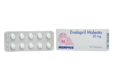 ENALAPRIL MALEATO 20 MG 20 TBS MP