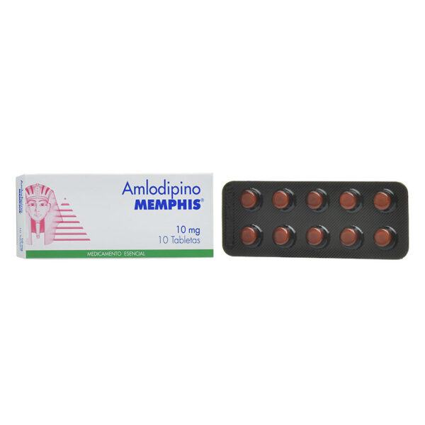 AMLODIPINO 10MG MEMPHIS