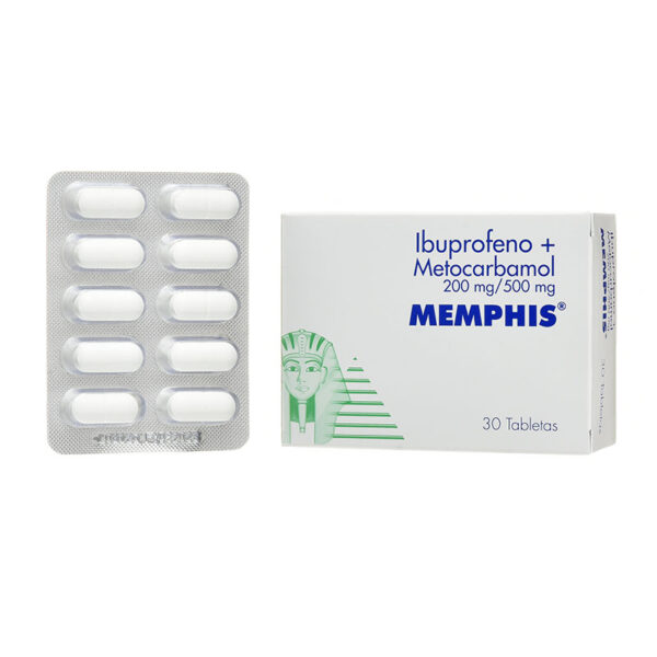 METOCAR+ IBUPROFE 200MG+ 500MG MEMPHIS