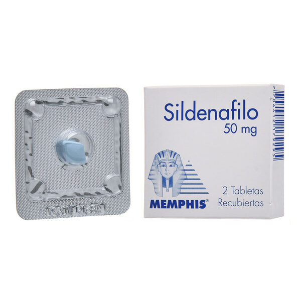 SILDENAFILO 50MG X2 TBS MEMPHIS