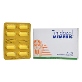 TINIDAZOL 500MG X8 TBS MEMPHIS