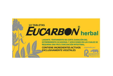 EUCARBON HERBAL 10 TABLETAS