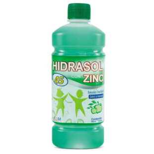 HIDRASOL 45 CON ZINC MANZANA 500ML ICOM