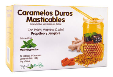 CARAMELOS MASTICABLE NAT.EVOL.12SBS ICOM