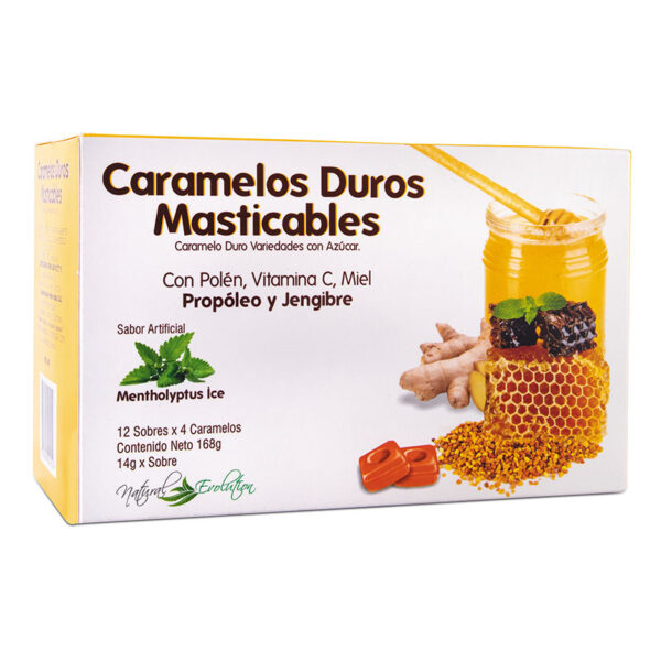 CARAMELOS MASTICABLE NAT.EVOL.12SBS ICOM
