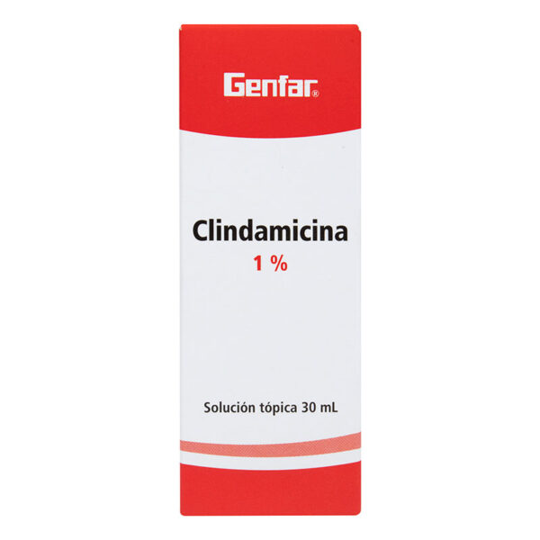 CLINDAMICINA SOLUCION 1% 30 ML GF