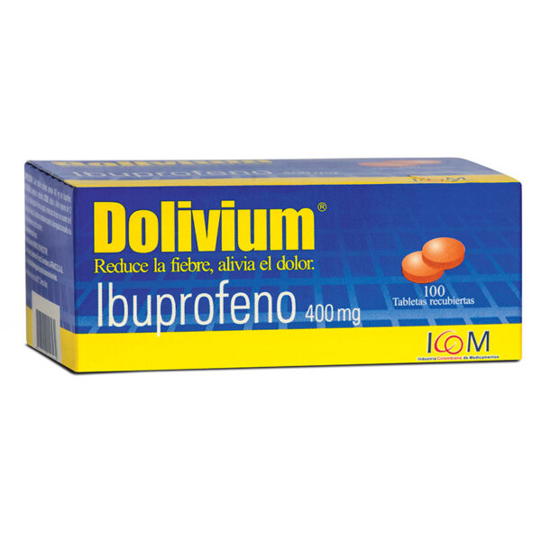 DOLIVIUM 400 MG 100 TBS ICOM (PD) (T)