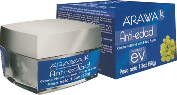 ARAWAK CREMA ANTI-EDAD CAJA CON FRASCO DE 50 G