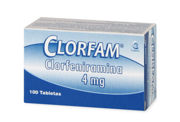 CLORFAM 4 MG 100 TABLETAS